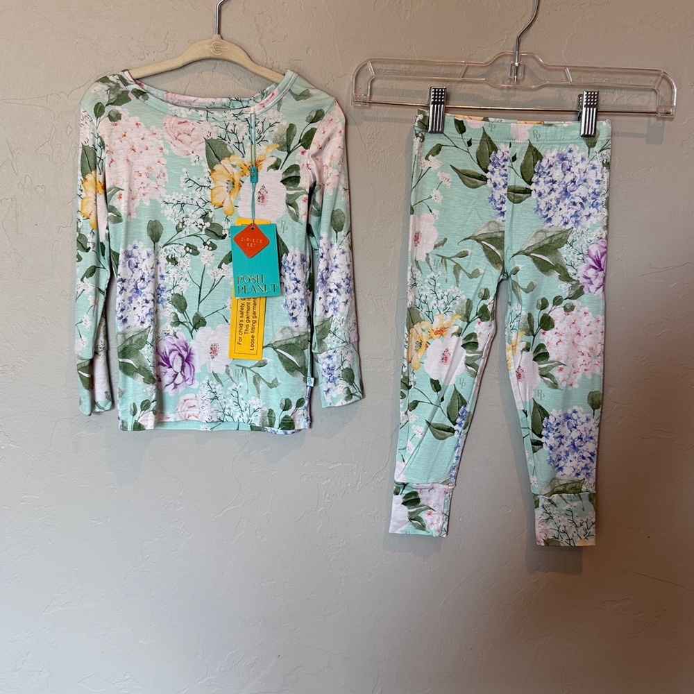 Posh Peanut Erin 3T Pajama Set, NWT